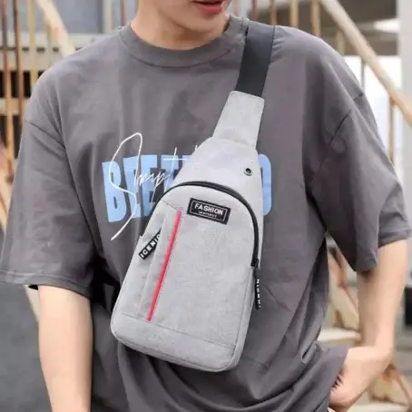Saromani Men's Shoulder Bag and Chest Bag